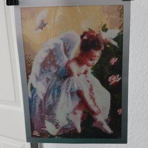 Diamond painting fairies